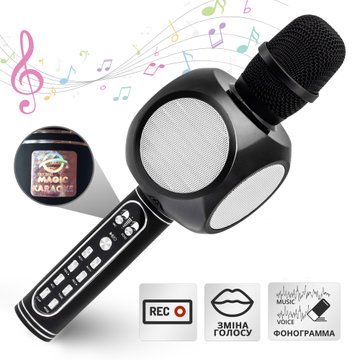 Бездротовий караоке мікрофон Magic Karaoke YS-90 Pro Black YS-90 фото