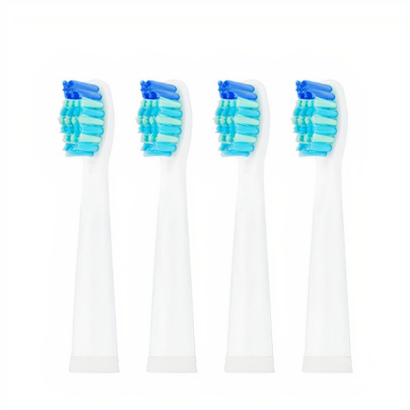Насадки на електричну зубну щітку SeaGo SG575 white, 4 шт SG575WN фото