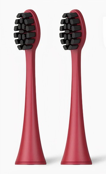 Насадки на електричну зубну щітку SeaGo S5 Red, 2 шт NSG5R фото