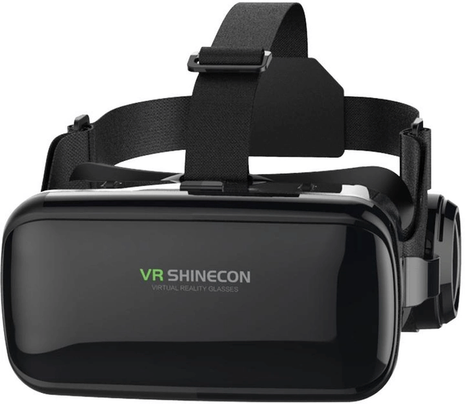 Окуляри-шолом віртуальної реальності Shinecon VR SC-G04E, black SC-G04E фото