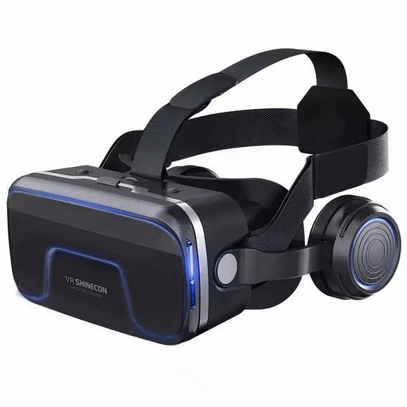 Окуляри-шолом віртуальної реальності Shinecon VR SC-G04DEA, black SC-G04EA фото