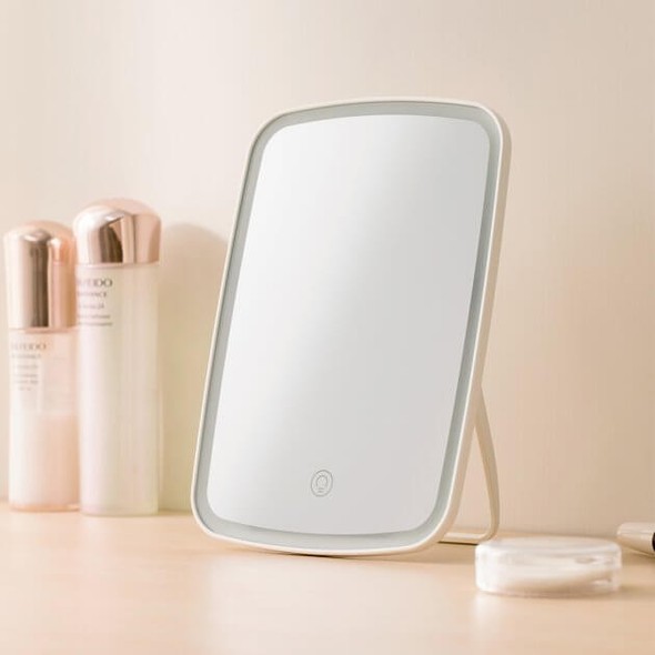 Дзеркало для макіяжу Xiaomi Jordan Judy NV026 White з LED підсвічуванням XMJJ фото