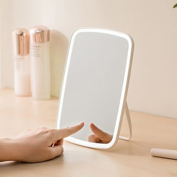 Зеркало для макияжа Xiaomi Jordan Judy NV026 White с LED подсветкой XMJJ фото
