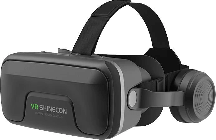 Очки-шлем виртуальной реальности Shinecon VR SC-G04DEA, black SC-G04EA фото