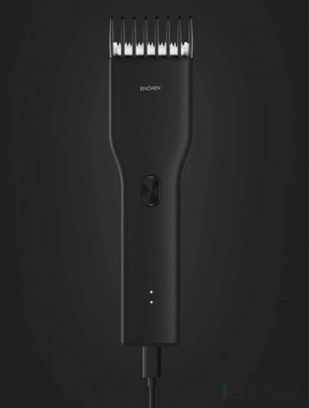 Машинка для стрижки волосся Xiaomi ENCHEN Boost Black XEBB фото