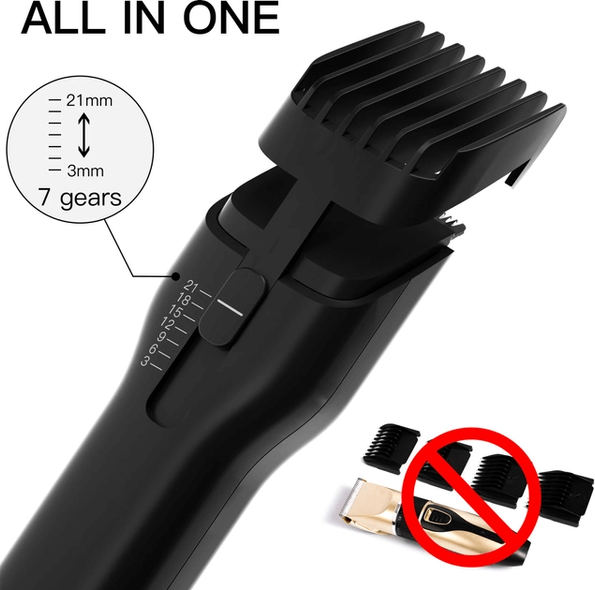 Машинка для підстригання волосся Xiaomi Enchen Boost black Set Boost-B-Set фото