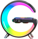 Настільна смарт лампа-нічник G-Smart RGB 15W Light Sound Machine Black RGB-GBtb фото 1