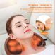 Масажна подушка роликовий масажер інфрачервоний для шиї та спини Massage 053P BISD-053P фото 2