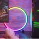 Настільна лампа нічник INSPIRE RGB SAL-052 10W 46led Bluetooth