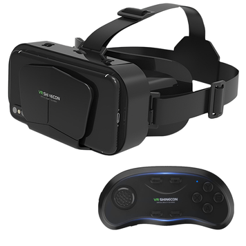 Окуляри-шолом віртуальної реальності Shinecon VR SC-G10 + Джостик Shinecon SC-B01 SC-G10+SC-B01 фото