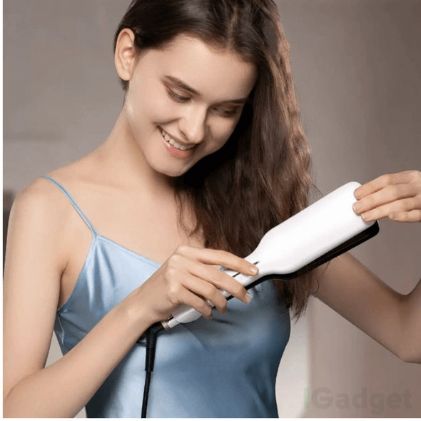 Щипцы для волос Xiaomi Enchen Hair Straightener Enrollor Pro White EU волна 312167098 фото