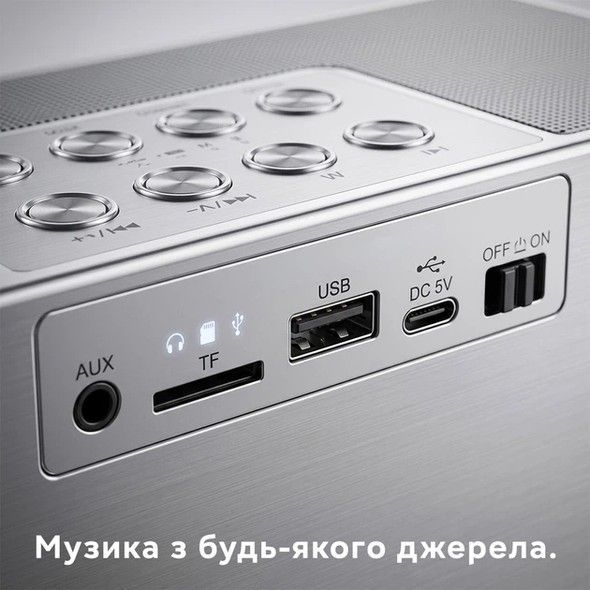 Портативна караоке-система YS-215 silver blue YS-215-silver фото