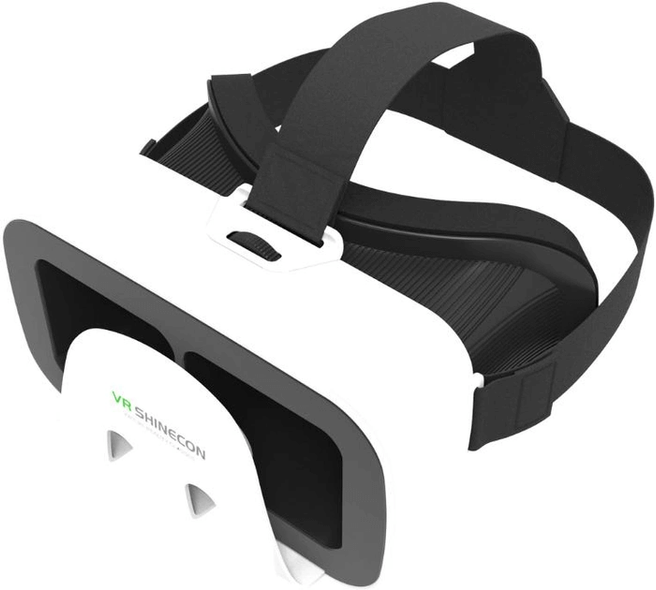 Окуляри-шолом віртуальної реальності Shinecon VR SC-G03B, white SC-G03B фото