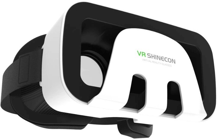 Очки-шлем виртуальной реальности Shinecon VR SC-G03B, white SC-G03B фото
