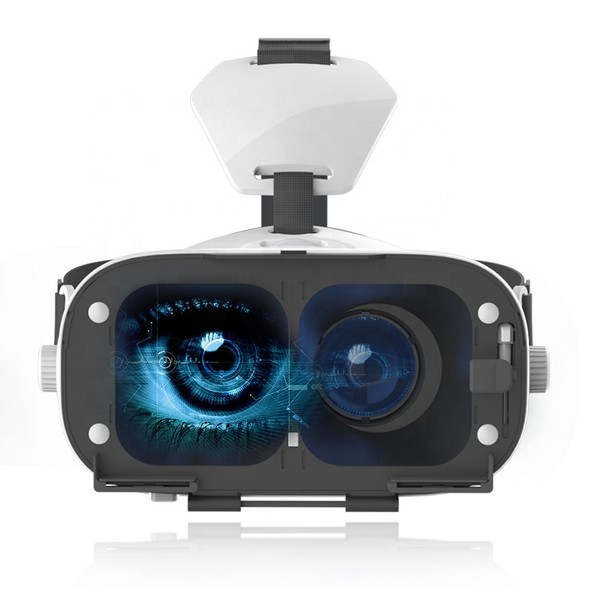 VR Окуляри шолом віртуальної реальності INSPIRE VR з кулером mini White INSPR_VR mini фото