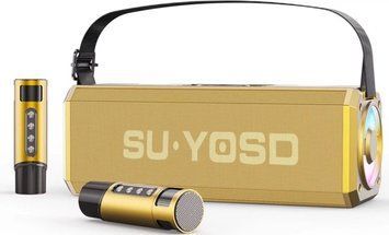 Портативна караоке-система YS-228 Gold YS-228-gold фото