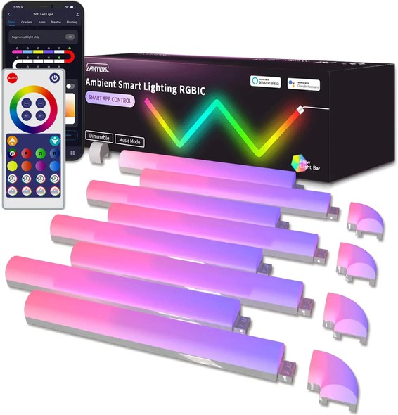 Розумні настінні LED панелі INSPIRE SLX06-8 180LED
