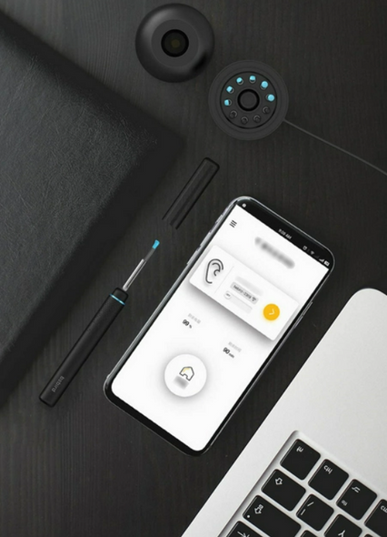 Прибор для удаления ушной серы Xiaomi bebird M9 Pro Black 255790831 фото