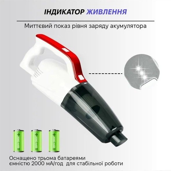 Аккумуляторный пылесос INSPIRE A-071 White