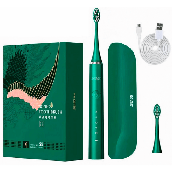 Електрична зубна щітка Seago S5, Green (K1010050354)