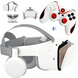 VR Окуляри шолом віртуальної реальності BOBO VR Z6 Game з джойстиком Білі BOBOZ6WHITE2 фото 1