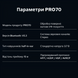 Бездротові навушники-крапельки PRO70 black PRO70b фото 3