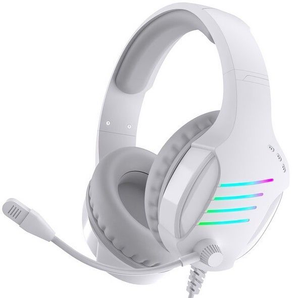 Наушники Langsdom с RGB-подсветкой для геймеров HCG07-G7-White HCG07-G7-White фото