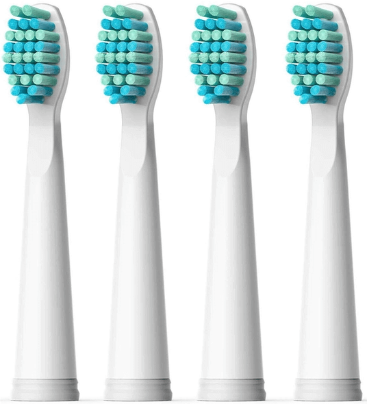 Насадки для електричної зубної щітки Fairywill FW-4pcs-W Білі