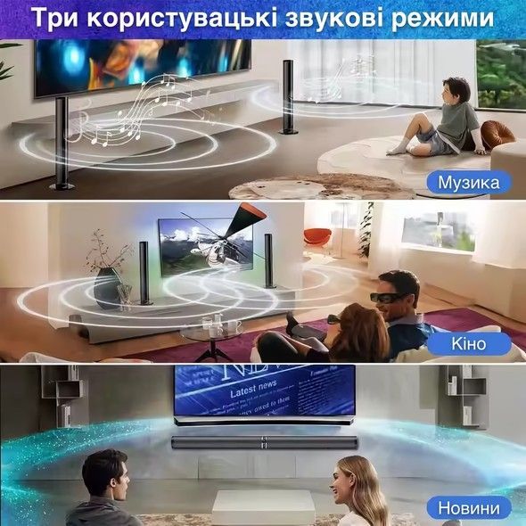 Саундбар Samtronic SM2130 60 Вт Чорний SM-2130 фото