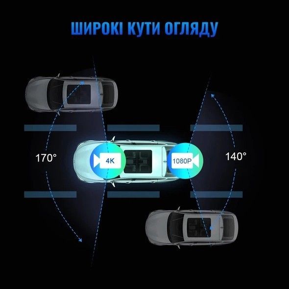 Автомобільний монітор INSPIRE 4K Full HD 1080P SY10-26 SY10-26 фото