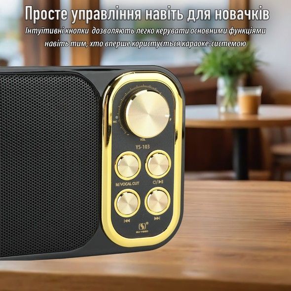Портативна караоке-система INSPIRE YS-103 black