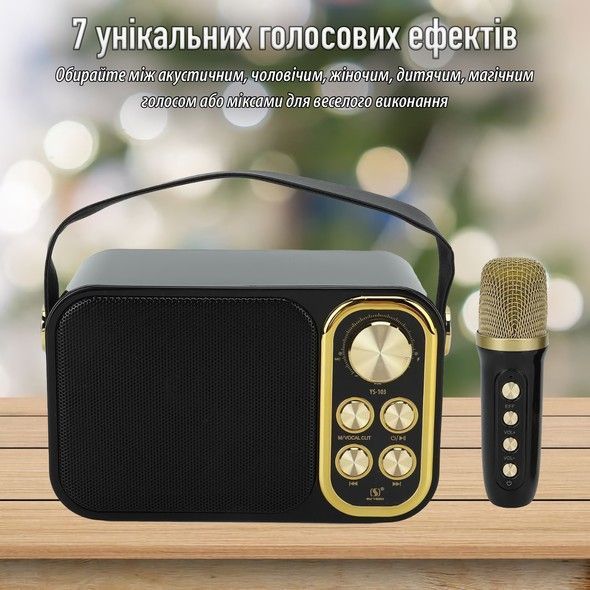 Портативна караоке-система INSPIRE YS-103 black
