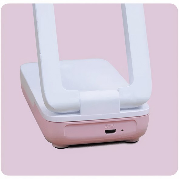 Настільна лампа з акумулятором Taigexin TGX-7087 Pink TGX-7087-Pink фото