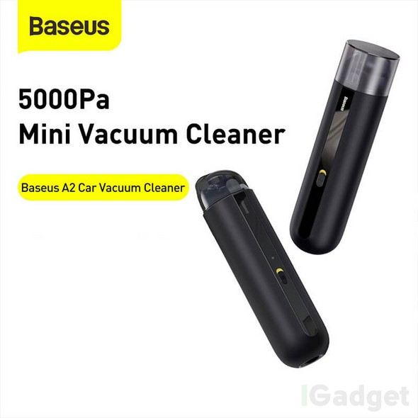 Беспроводной автомобильный пылесос Baseus A2 Car Vacuum Cleaner Black (CRXCQA2-01) CRXCQA2-01 фото