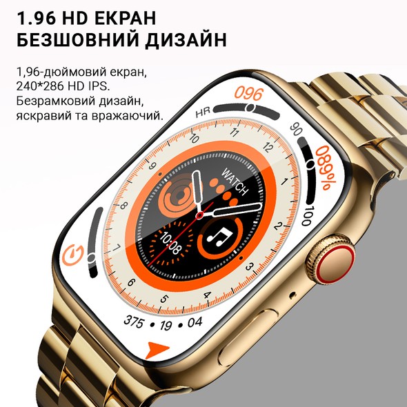 Смарт-часы KEQIWEAR WS92 MAX IPS 260mAh Gold WS-92MAXGd фото