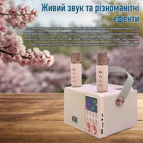 Портативная караоке-система INSPIRE YS-311 pink
