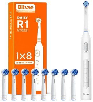 Електрична зубна щітка Bitvae BV R1 white BITR1wh фото