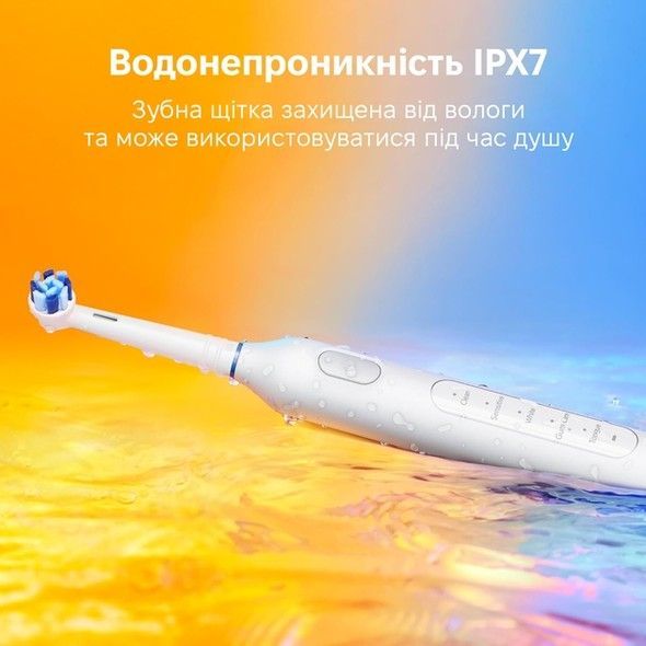 Електрична зубна щітка Bitvae BV R1 white BITR1wh фото