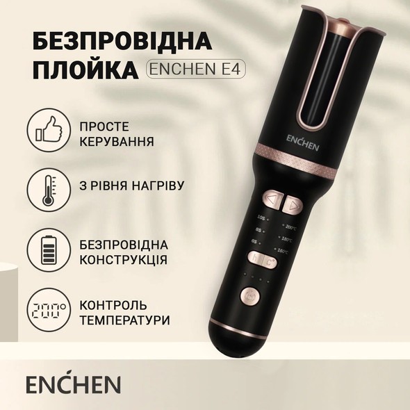 Машинка для завивки волос (керлер) Xiaomi Enchen E4 Ench-E4 фото