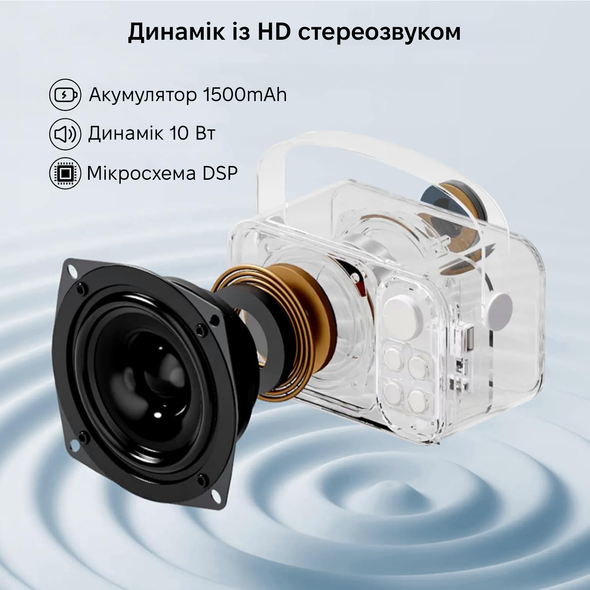 Портативная караоке-система INSPIRE YS-105 black