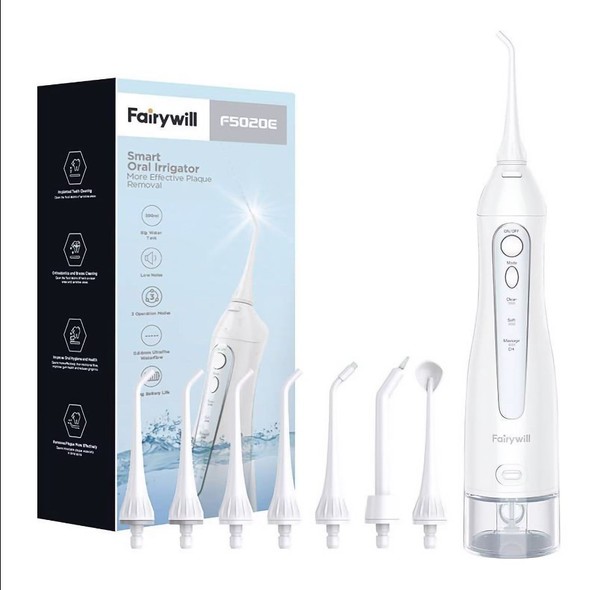 Ирригатор FairyWill 5020E white FW5020EW фото