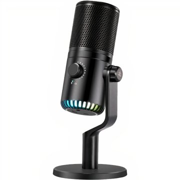 Микрофон конденсаторный Maono DM30 с RGB-подсветкой Черный (DM30-black)
