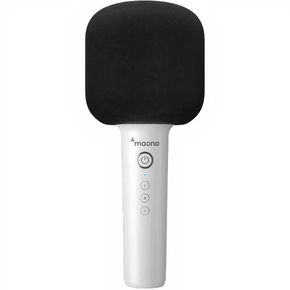 Мікрофон для караоке Maono MKP100 bluetooth Білий  MKP100W фото