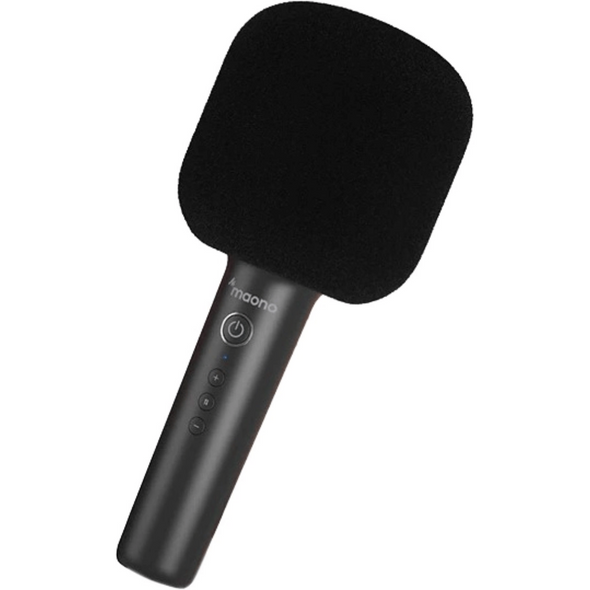 Мікрофон для караоке Maono MKP100 bluetooth Чорний  MKP100B фото