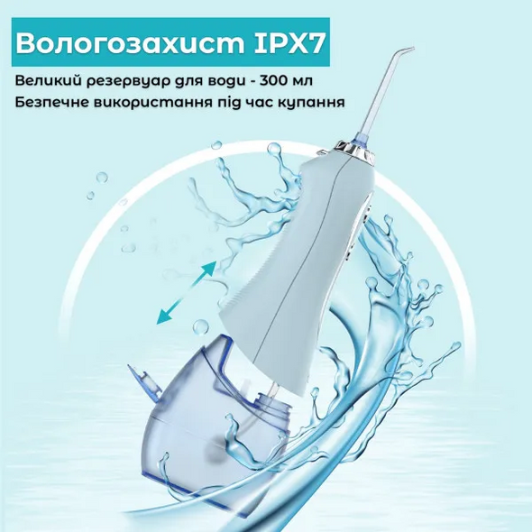 Іригатор H2OFloss HF-6 Blue H2O-HF6-blue фото