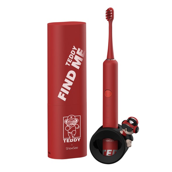 Электрическая зубная щетка Xiaomi ShowSee Electric toothbrush D2 Teddy Red SS-D2-Teddy-Red фото