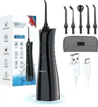 Іригатор H2OFloss HF-A6 Black H2O-A6-black фото