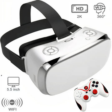 Игровая гарнитура INSPIRE S900 VR очки виртуальной реальности «Все в одном»White