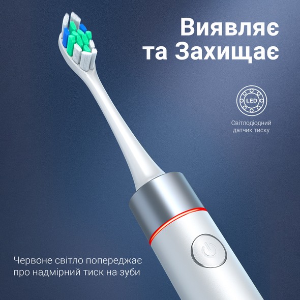 Електрична зубна щітка Fairywill P80 White FWP80WH фото