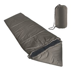 Водоотталкивающий спальный мешок-одеяло ACTION с капюшоном, Коричневый
